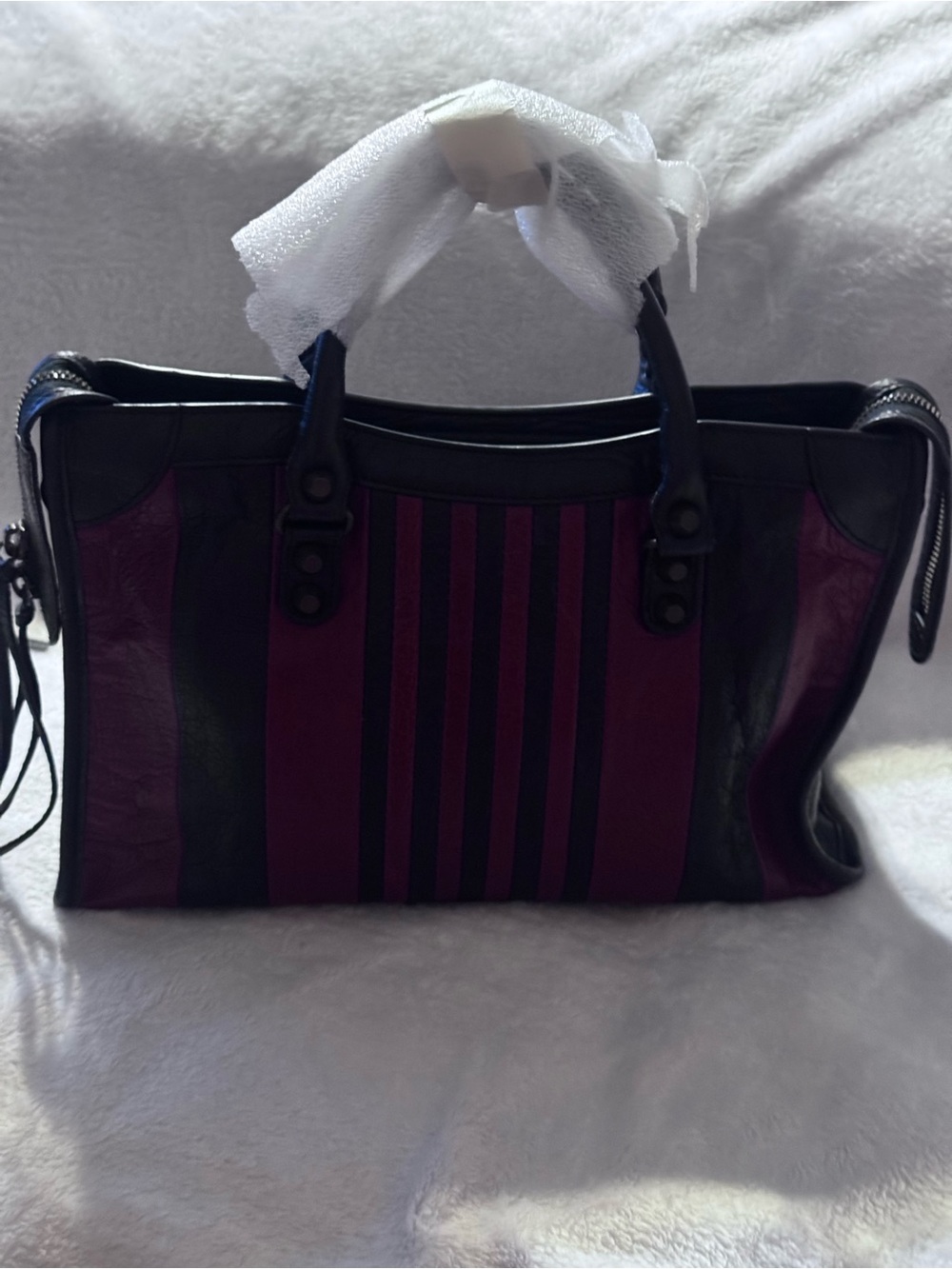 Balenciaga Classic City Marine Bordeaux, Red/Black. - Picture 2 of 6